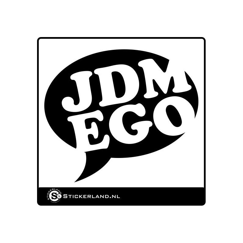 JDM Ego  sticker 