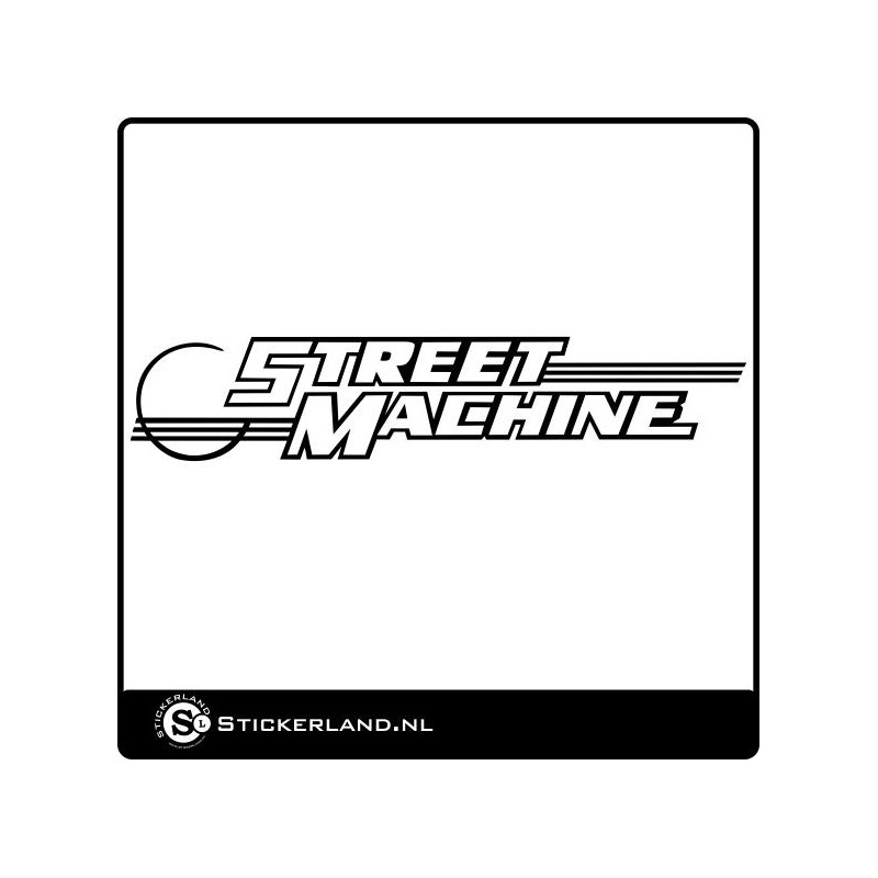 Street Machine Sticker